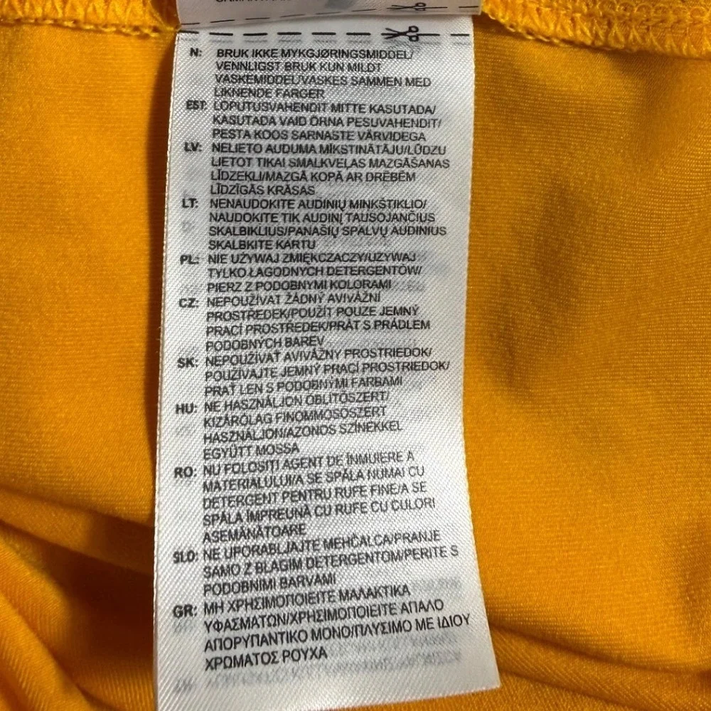 Adidas Men's Yellow Polo Shirt‎ Size Large Performance Golf Athletic Top Large